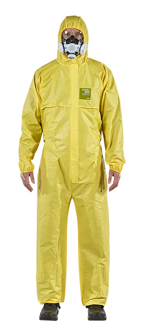 MICROCHEM 2300 HOODED COVERALL - Chemical Protective Apparel